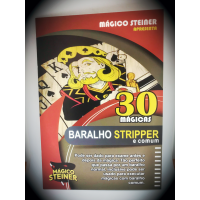 Livreto 30 Mágicas com Baralho Stripper e Comum