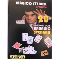 Livreto 20 Mágicas com Baralho Svengali